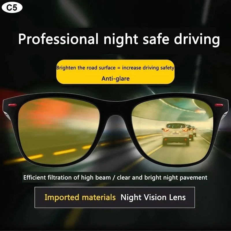 Polarized Night Vision Glasses for Drivers