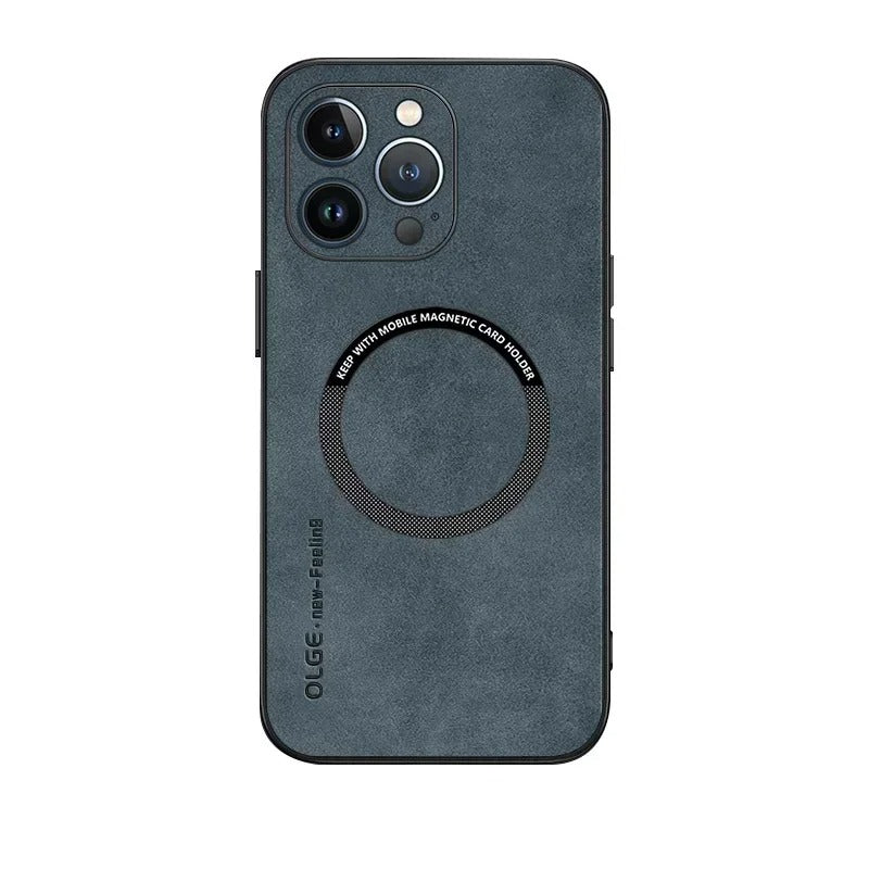 Leather MagSafe iPhone Case for iPhone 11 Pro
