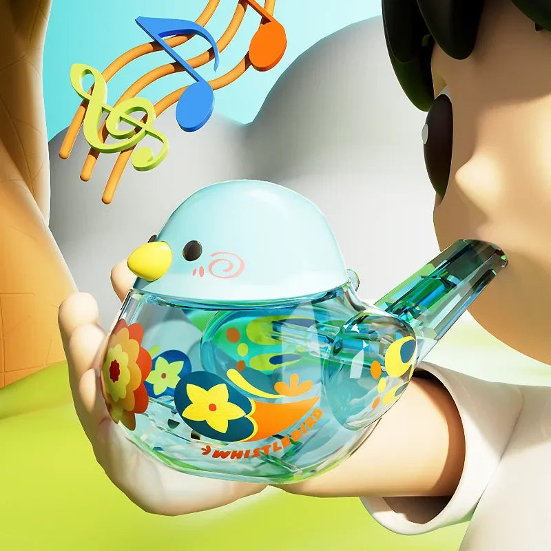 Water Bird Whistle Toy – Musical Bath Fun for Babies & Kids