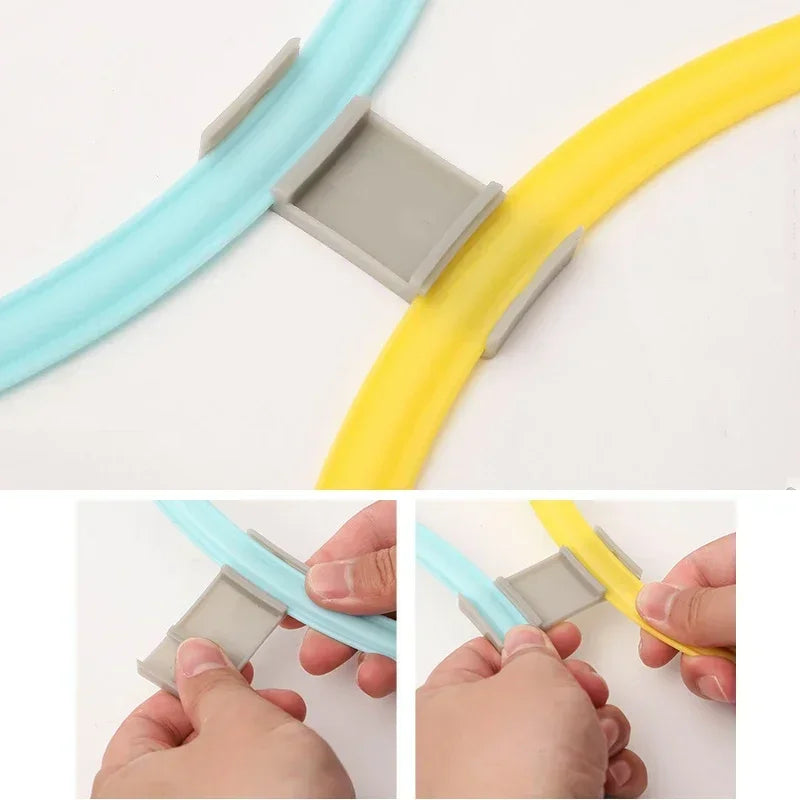 New Outdoor Kids Funny Physical Training Sport Toys Lattice Jump Ring Set