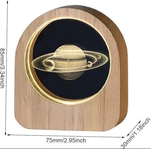 CosmicGlow 3D Solar System Lamp