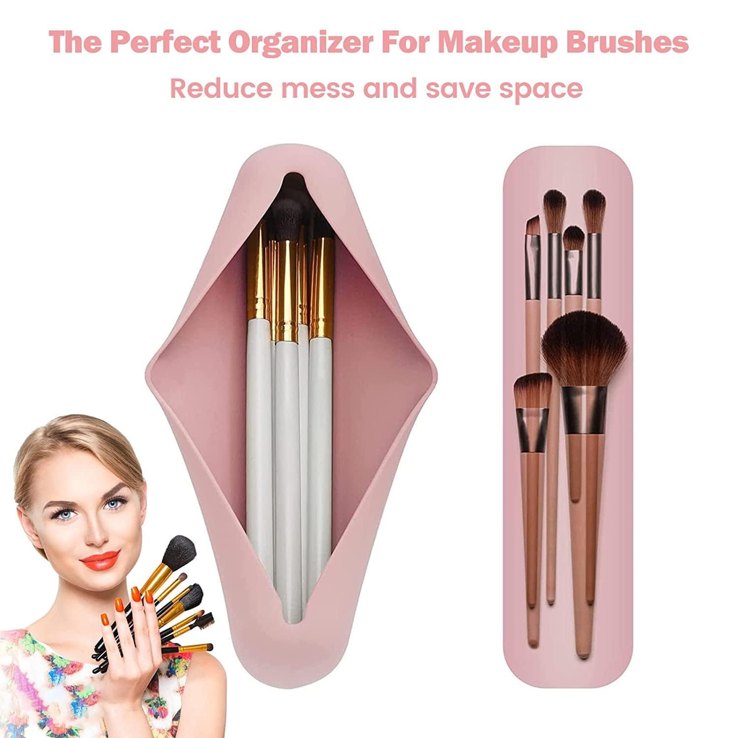 Silicone Makeup Brush Holder