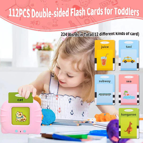 Talking flash cards