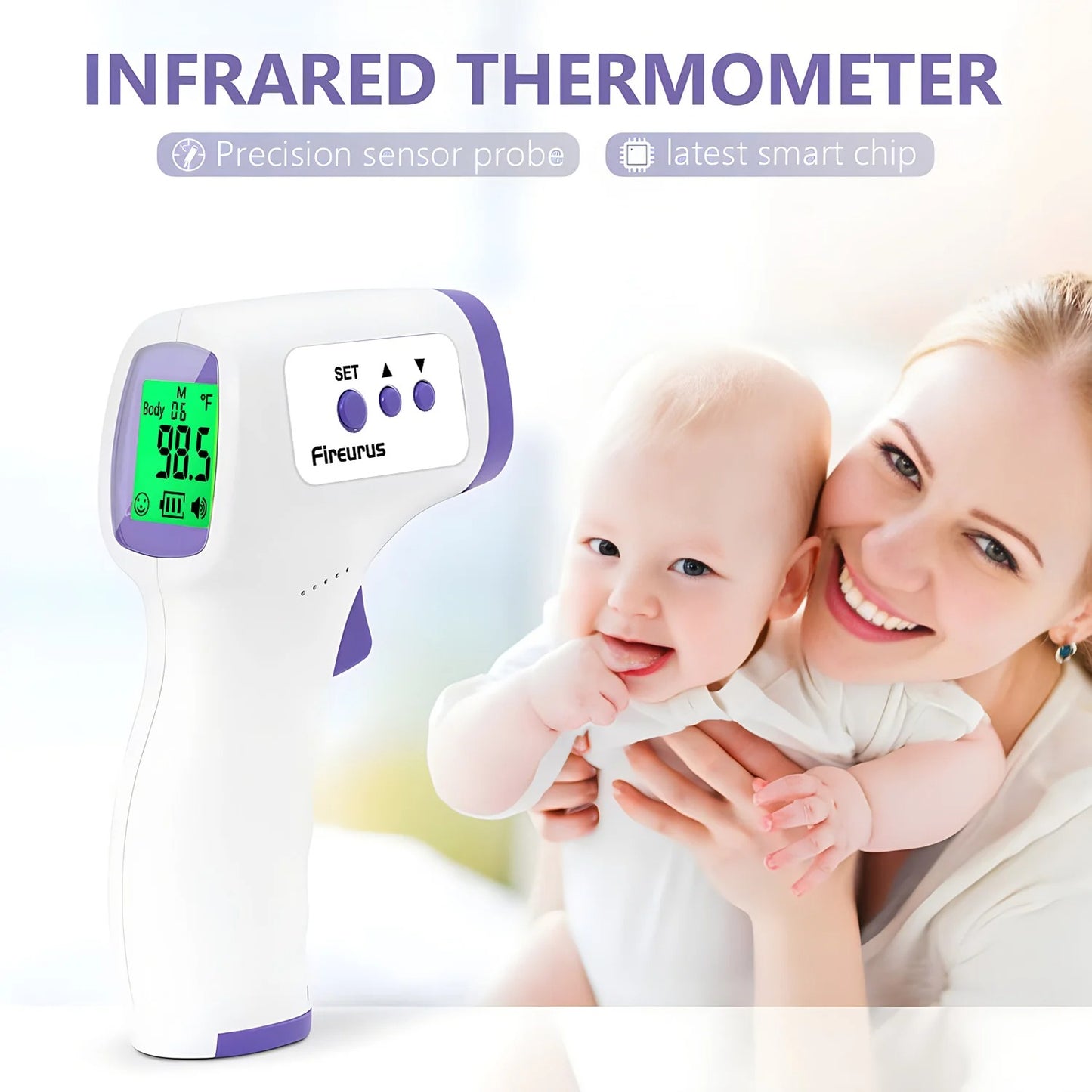 Digital Non-Contact Thermometer for Babies