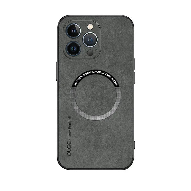 Leather MagSafe iPhone Case for iPhone 11 Pro